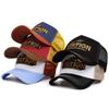 New Net Hat Station Retro Motorcycle Truck Hat Street Skateboarding Hiphop Hat Men'S And Women'S Same Sunshade Baseball Hat