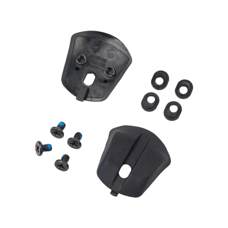 Light Weight Road Bike Shoe Replacement Heel Pad With Screws Universals Bike Shoe Heel Repair Accessories Enduring