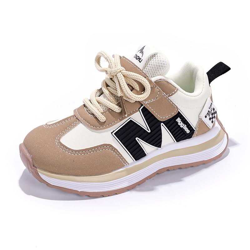 Новая Мода Спортивная Беговая Обувь Детская Обувь для Мальчиков Девочек Мягкие Кроссовки Детская Плоская Повседневная Обувь для Малышей для Улицы 35