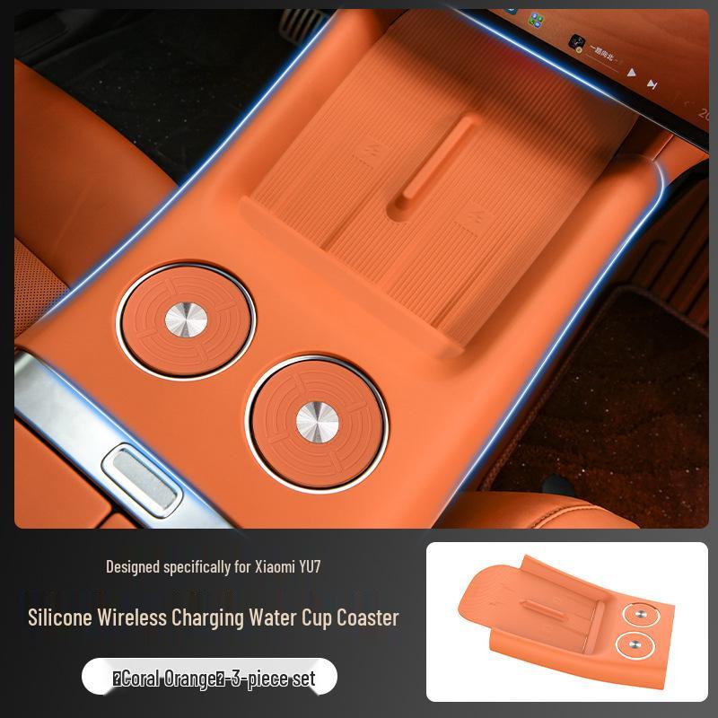 Xiaomi YU7 Wireless Charger Silicone Anti-slip Protective Pad