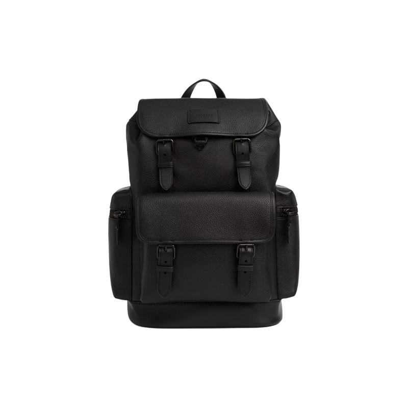 

COACH Sprint 29 Monogram Printed Leather and Calfskin Backpack Backpack Large Men s Black чорний