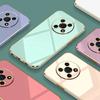 For Huawei Nova Y90 Case Huawei Nova Y90 Phone Case CTR-LX2 CTR-LX1 Case Luxury Square Plating Shockproof Back Cover