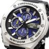 CASIO Standard Men's Watch 1/10-Second Chronograph Quartz MWA-300H-2AV Blue Overseas Model
