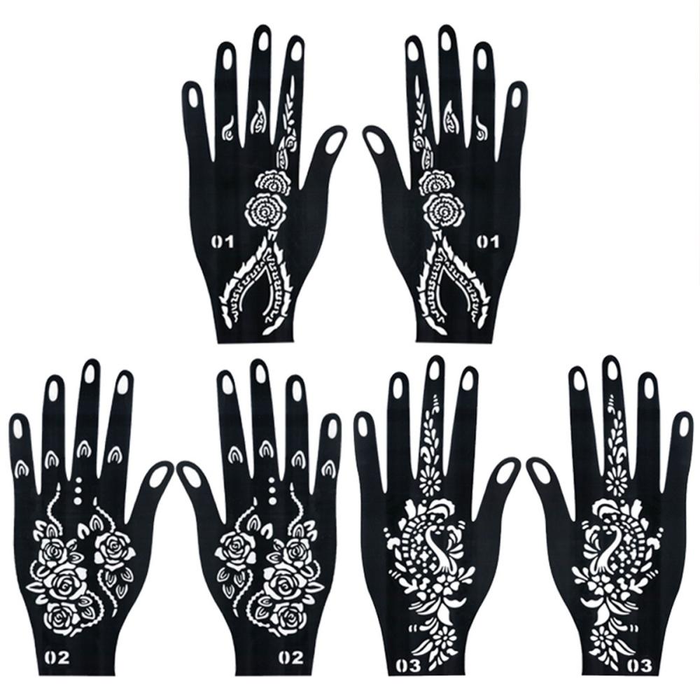 Body Art Henna  Henna Tattoo Stencils Henna Tattoo Paste Waterproof Temporary Tattoo Kit For Women