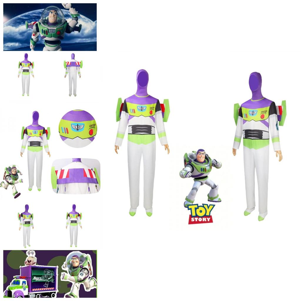 Cosplay-Kostüm von Buzz Lightyear aus Toy Story Lustiger Stil Geeignet für Spiel-Animation Rollenspiel