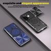 Slide Lens Armor Funda for Vivo X200 FE 5G Case for Vivo S30 Pro Mini 5G Case Magnetic Ring Stand Holder Cover Shockproof Capa