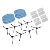 Robotic Vacuum Cleaner Accessories Kit Mop Cloth Side Brush Filter Parts Replacement For Mannv