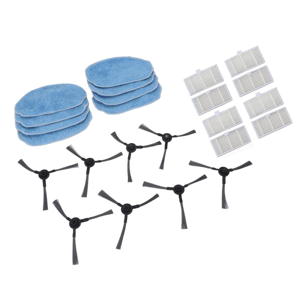 Robotic Vacuum Cleaner Accessories Kit Mop Cloth Side Brush Filter Parts Replacement For Mannv