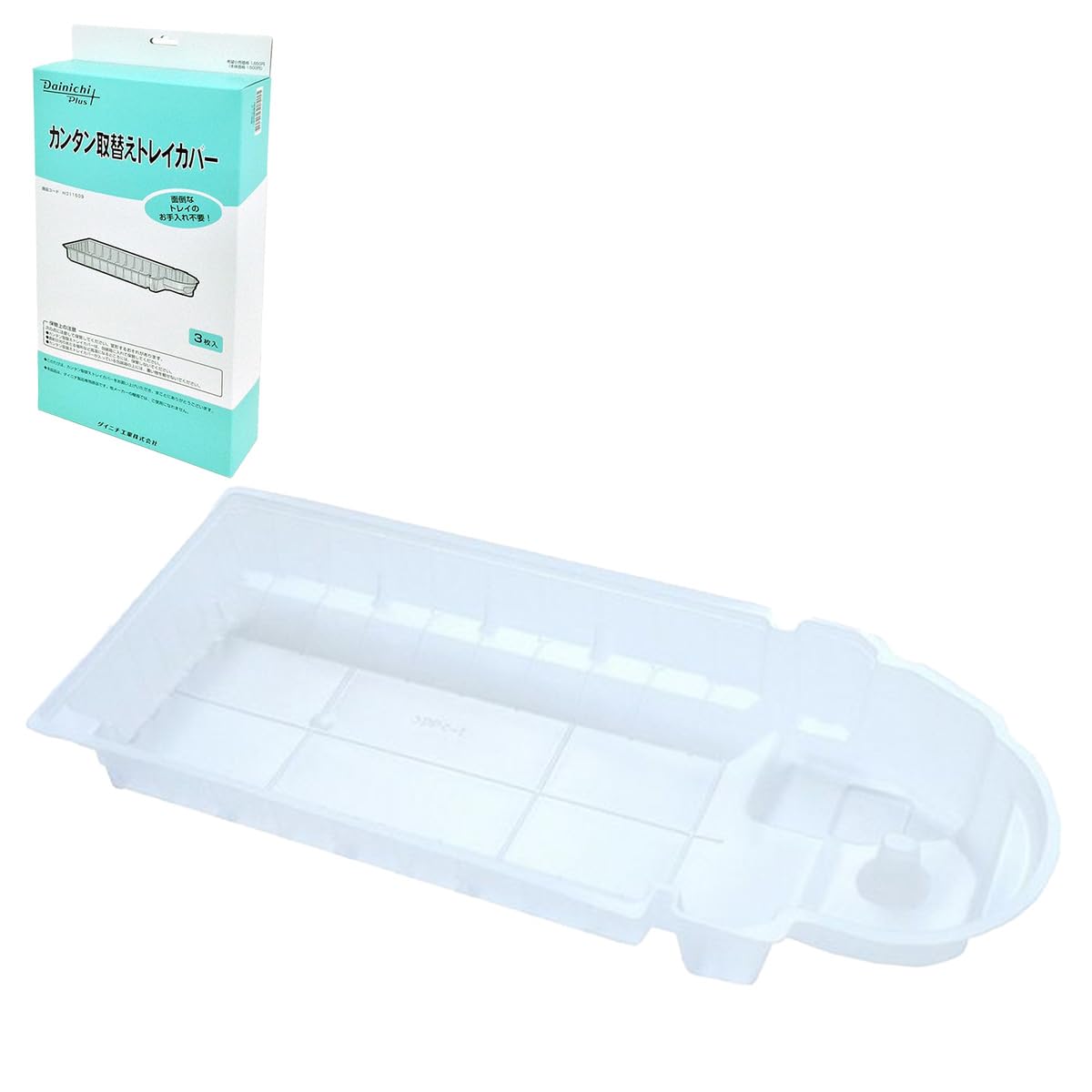 

Dainichi Humidifier Replacement Easy Replacement Tray Cover 3 Pieces H011509 Milky White [Genuine Product]