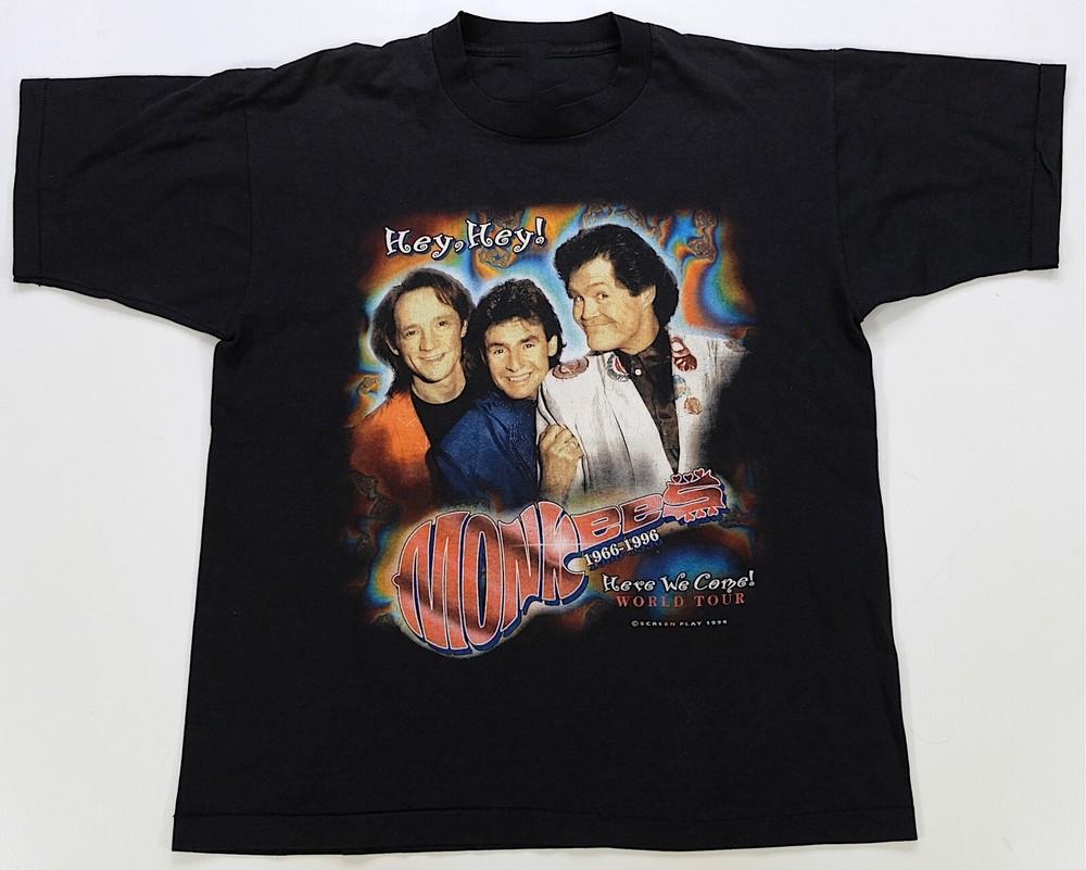 Vintage The Monkees Band Music T-shirt S to 5XL NE078 Unisex T-Shirt XL