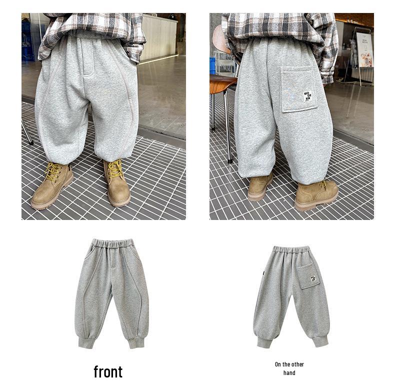 2025 Winter Children's Versatile Fleece Sweatpants - Small/Medium