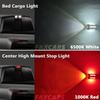921 912 LED Bulbs Cargo Light High Mount Stop 3rd Brake Light Combo Red White for Ford F150 F250 F350 Ram Silverado Sierra 1500, CANBUS Error Free