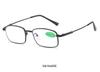 HD Anti-Scratch Memory Titanium Crystal Glasses: Comfortable Unisex Reading Glasses for Middle-Aged and Elderly