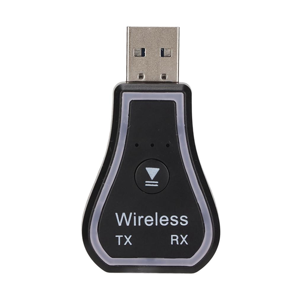 Bluetooth 5.0 Sender Empfänger 2 in 1 RGB Umgebungslicht USB Bluetooth 5.0 Adapter für TV Heimstereoanlage