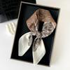 Early summer retro flower women's cotton silk scarf cashew flower light luxury high sense versatile new silk scarf