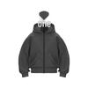 2024 DIY Hooded Cotton Sweater Jacket - Unisex Autumn/Winter Double Hat Style