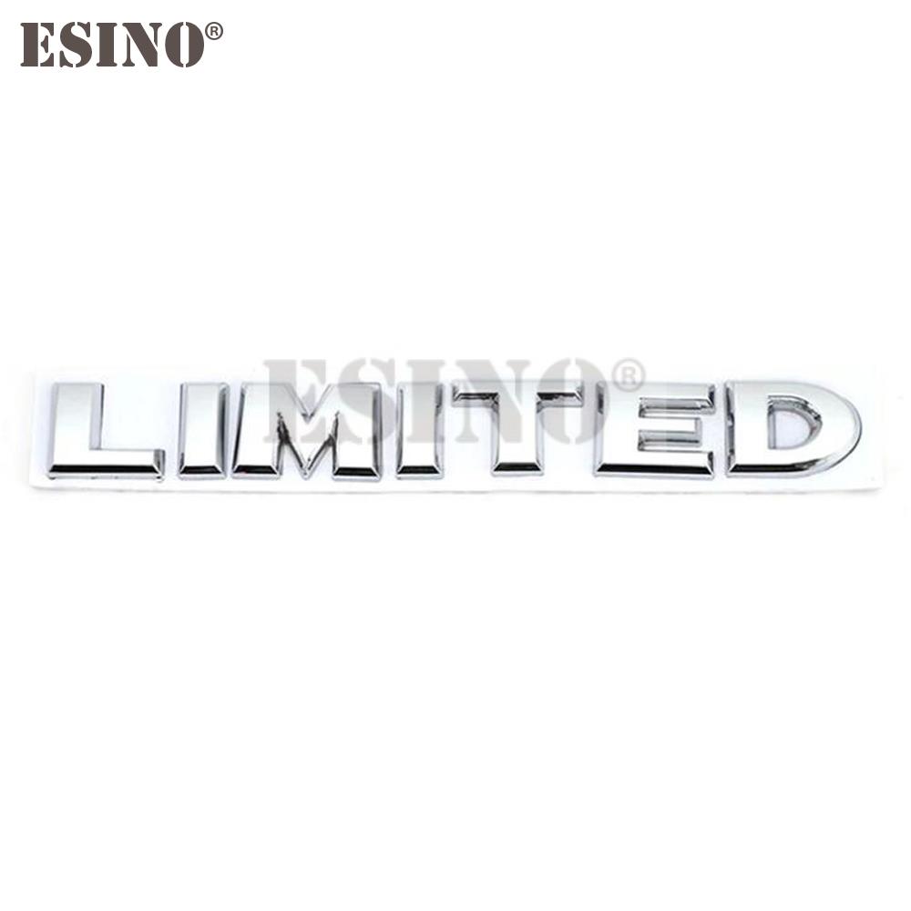 Neues Auto Styling 3D Metall Chrom Zinklegierung Emblem Abzeichen Limitierte Edition Kofferraum Karosserie Aufkleber Decal Kotflügel Emblem Auto Zubehör