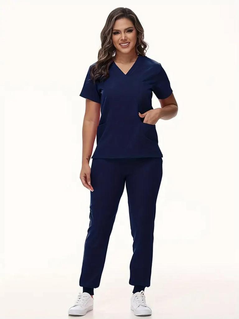 Doctor Nurse Work Uniform Gown Quick Drying Set