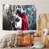 WHalloweensMovie TTerrifier Tapestry Customizable Tapestries Of Various Styleswall Hangings Celebrity Photo Printingwall