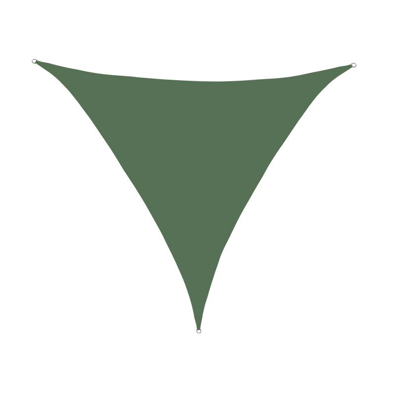 

Водонепроницаемый, устойчивый к УФ-излучению треугольный солнцезащитный парус 3x3x3 м для сада, бассейна или двора 21 colors