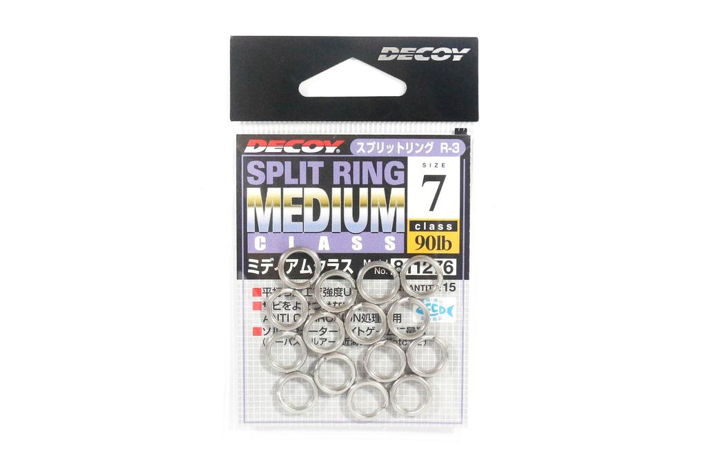Decoy R-3 Split Rings Medium Class Size 7 (1276)