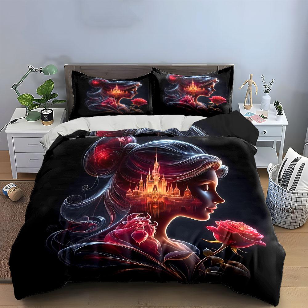 Fairy Tale Decorative Set Soft Comfortable Duvet Cover Bedding Set Included 1*Duvet Cover & 2*Pillowcases, Gift