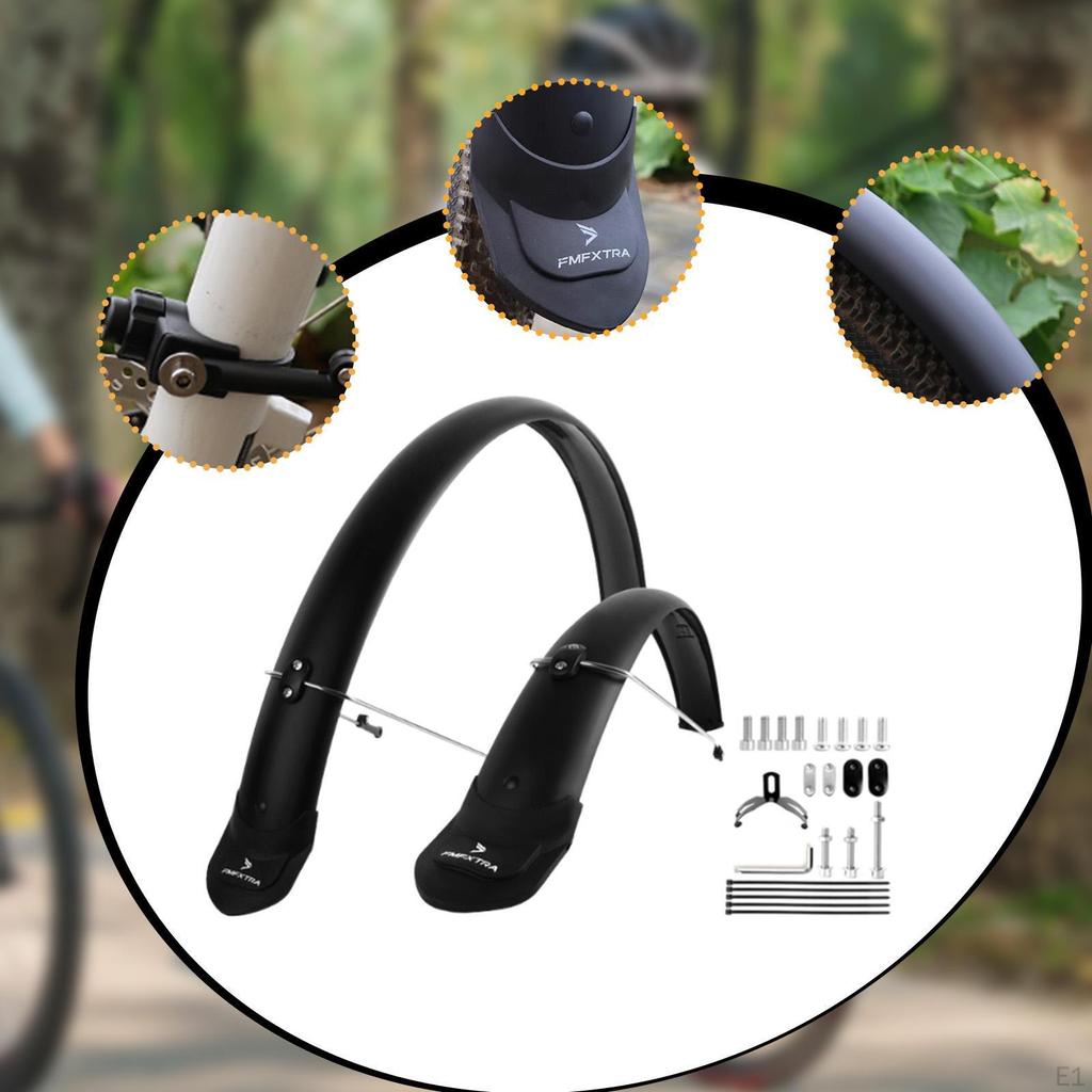 Mountain Bike Mud Guards Front Rear Mudguards Replacement,Full Cover,Road Fenders,Wheel Fenders