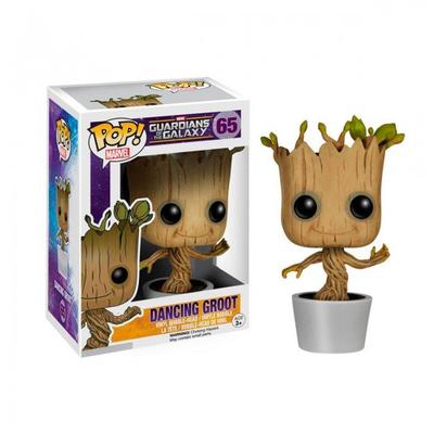 Funko POP! Maravilha: Guardiões da Galáxia - Groot Dançante, 10 cm