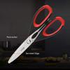 LIVINGO Kitchen Scissors Heavy Duty, 8.5 Inch Dishwasher Safe Ultra Sharp Premium Heavy Duty Kitchen Shears, Multi Purpose Cooking Scissors Stainless