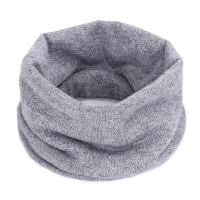 Yeni Kaşmir Kış Eşarbı Bebek Erkek Kız Çocuk Örme Eşarplar Unisex Elastik Boyunluklar Çocuk Sonbahar Tığ İşi Bebek Eşarbı