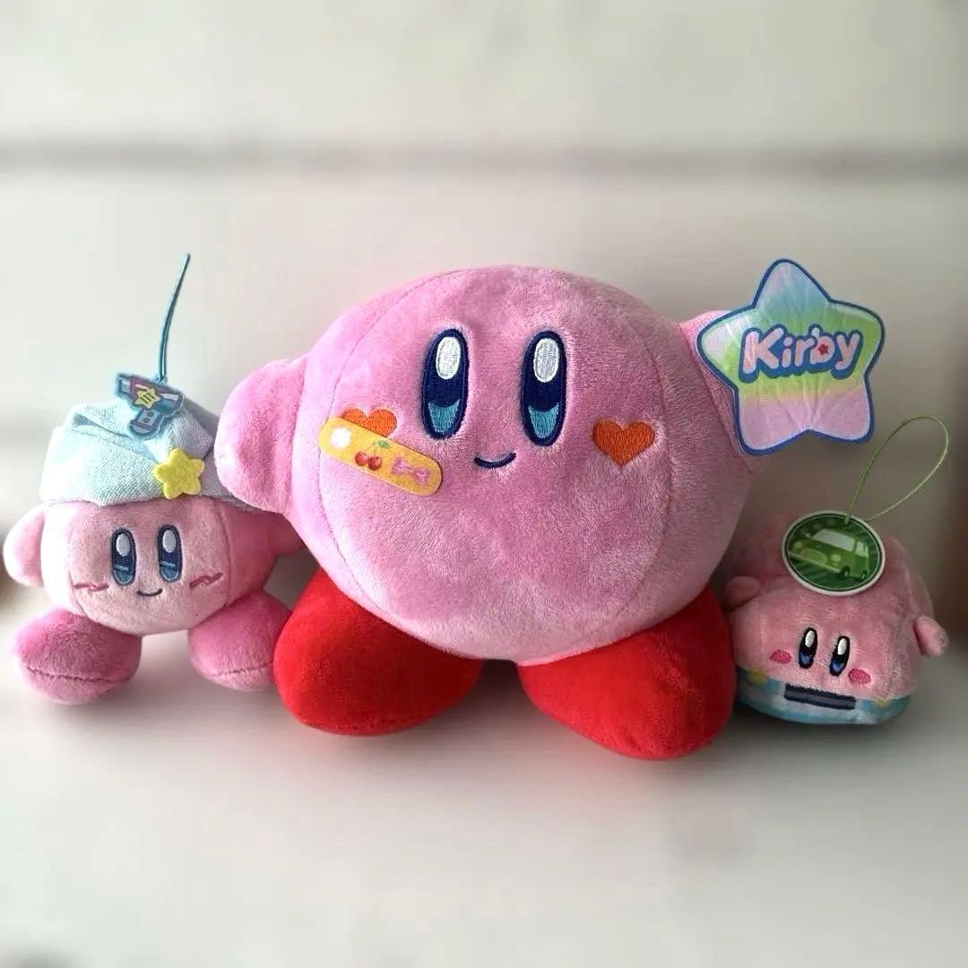 [Shipping included/Bulk sale] Kirby Plush 3-piece set Petit Mascot
