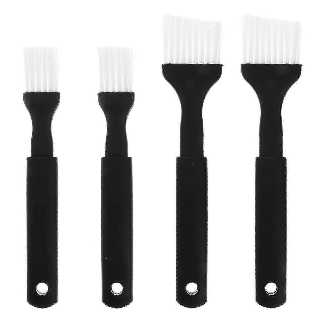 Pastry Brush, 4pcs Nylon Bristle with Plastic Grip for Basting Baking Cooking - 2 Big & 2 Small