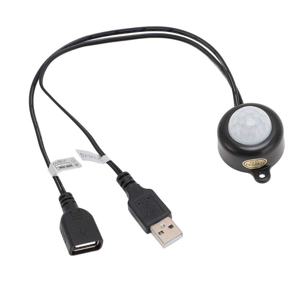 Capteur de mouvement PIR activé Interface USB Plug and Play Contrôleur de capteur infrarouge DC5V à 24V pour
