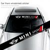 Adesivi Stile Sportivo per Auto Decalcomanie Decorative per Parabrezza Anteriore per MINI Cooper R56 F56 R50 JCW Cabrio Aceman Countryman Clubman ulqch44