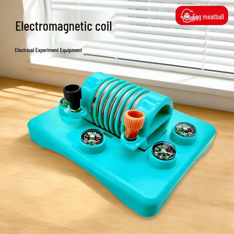 Electrified Solenoid Magnetic Field Demonstration Kit for High School Physics