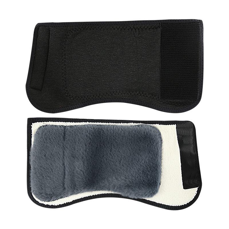 

Warm Faux Lamb Wool Ankle Protector: Double-Layered Velvet for Cycling, Foot & Neck Warmth in Autumn/Winter One size (pair)