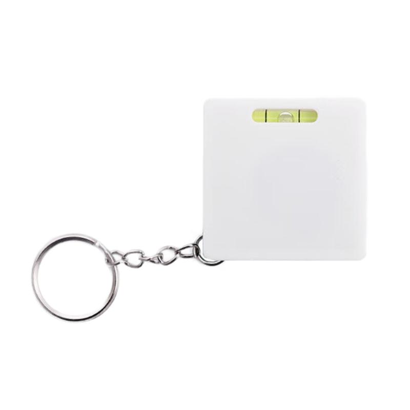 

652F Mini Level & Tape Measure Set in Dark for Designers Home Projects білий