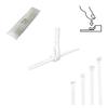 Tretytka Uv Reusable Cable Ties 7.4 X 450 , White