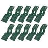 Shade Fabric Clips 10-Pieces Heavy Duty Fabric Netting Fastener Shade Cloth Fasteners for Garden Yard Beach Farmhouse Greenhouse