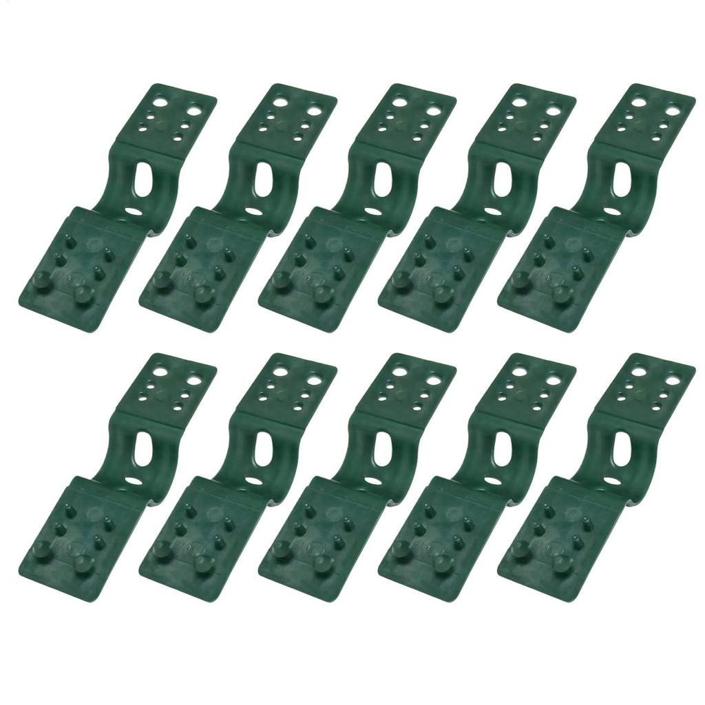 Shade Fabric Clips 10-Pieces Heavy Duty Fabric Netting Fastener Shade Cloth Fasteners for Garden Yard Beach Farmhouse Greenhouse