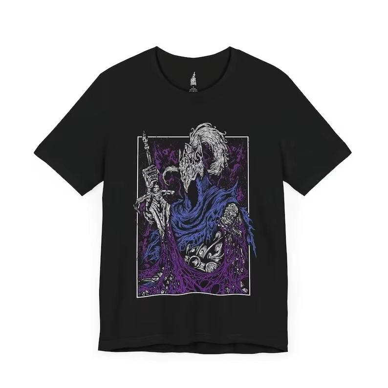 Artorias The Abysswalker Summer Fashion Casual Round-neck High Quality Men's and Women's Tops Gothic Graphic Large Size T-shirts