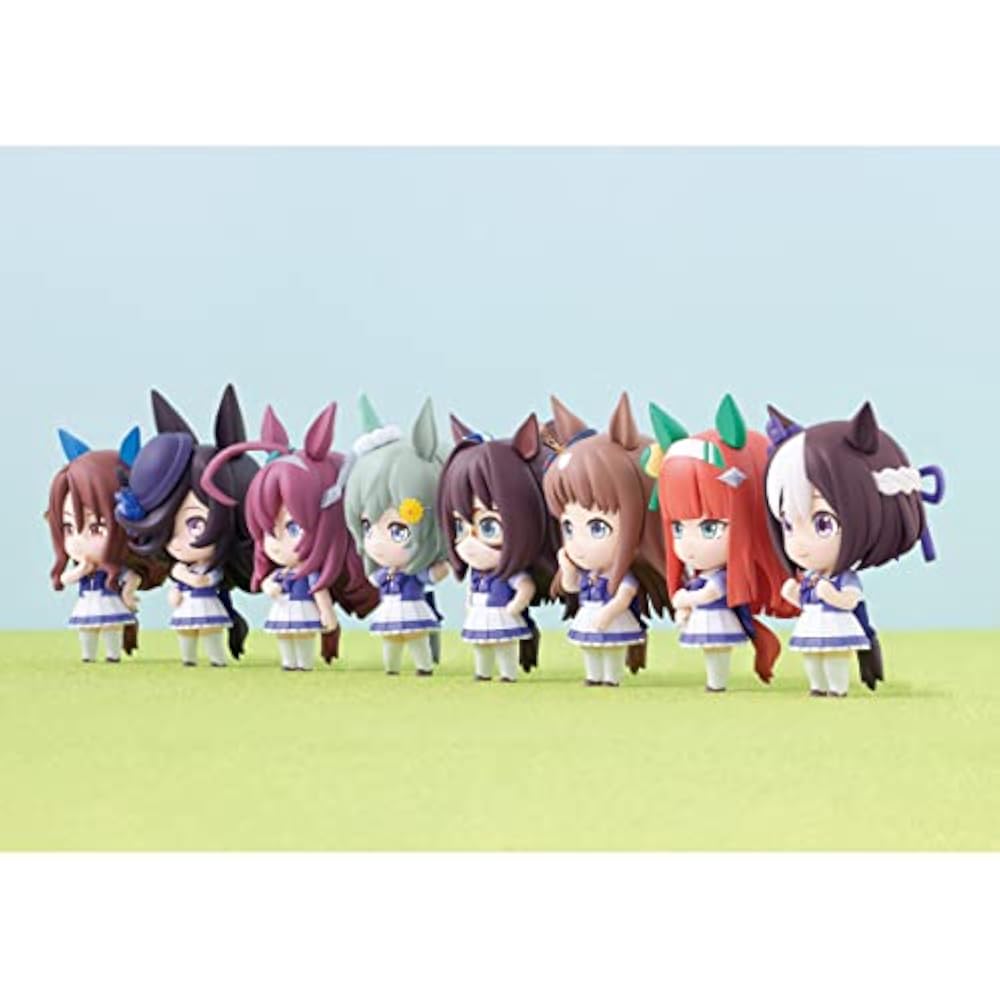 Uma Musume Pretty Derby Mini Character Collection 01 (8 Pack) Food Toy Chewing Gum (Uma Musume Pr...