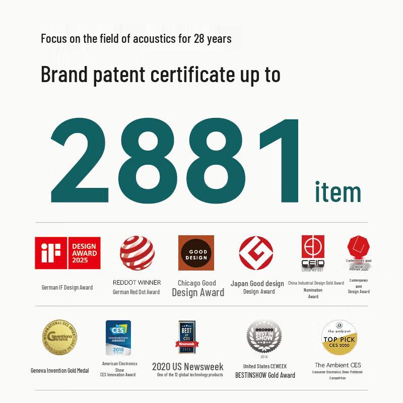 Cleer ARC 5 Lite Open-Ear AI Dolby Sports Bluetooth Earbuds