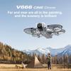 2025 New V666 Drone 4.5inch Screen Professional Aerial Photography 4K HD Camera Obstacle Avoidance Folding Brushless 5G FPV Drone Gift
