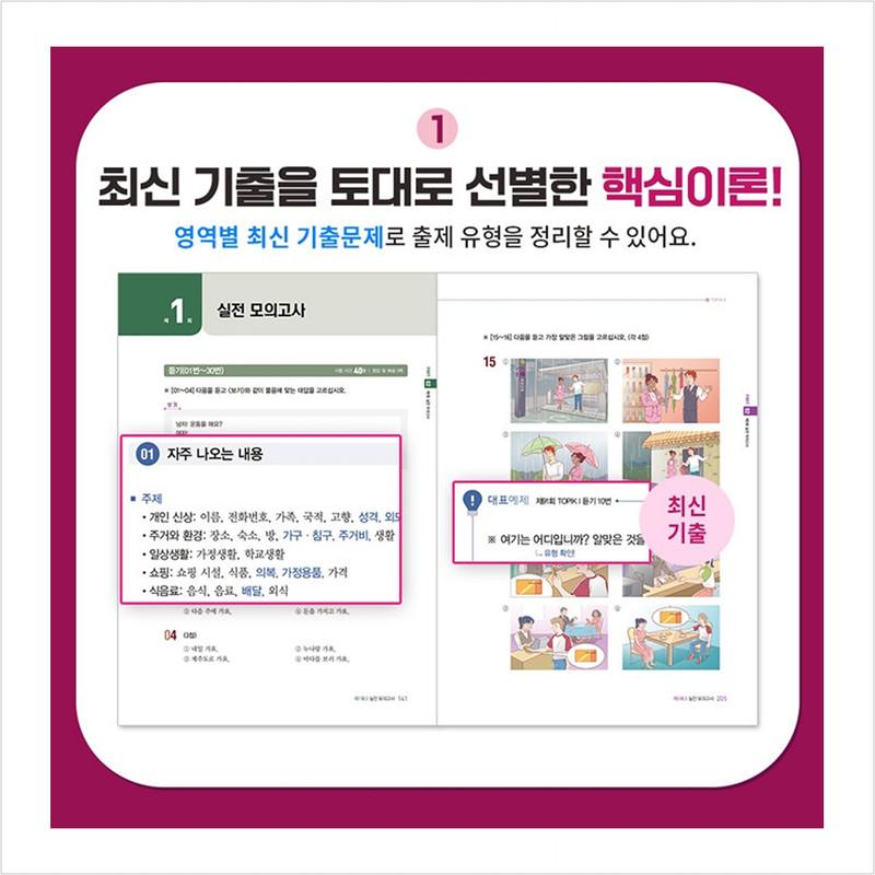 2025 Korean Proficiency Test TOPIK 1 (TOPIK 1) Pass At Once + Online Test, Free Lecture