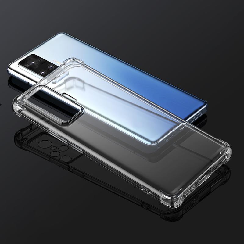 Clear Soft TPU Phone Case For Vivo V21E V23E V20 Pro Y1S Y21S Y31 Y15S Y33S Y50 Y20S Y20i Y11S Y12S Shockproof Trnaprent Silicone Back Cover Bumper