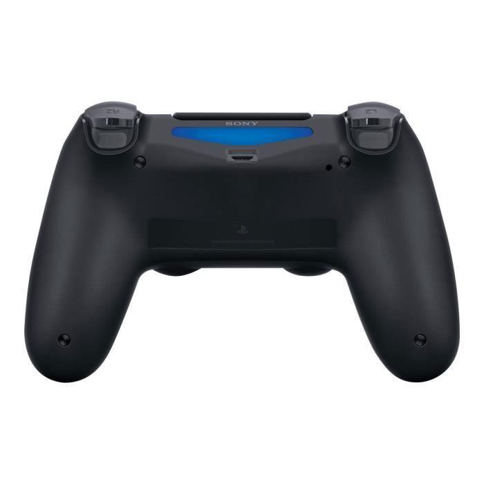 Manette de jeu - sony - dualshock 4 v2 - sans fil - vibration - noir