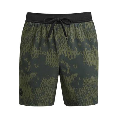 Project Rock Iso-Chill Moda Exterior Estética Simple Fresco Moderno Casual Pantalones Cortos Pantalones Cortos Hombre Verde 1390012-390