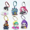 4/8/16/32 Pcs Cute Anime Kpop Demon Hunters Blind Bag Acrylic Keychain Creative Student Backpack Decoration Fans Gifts
