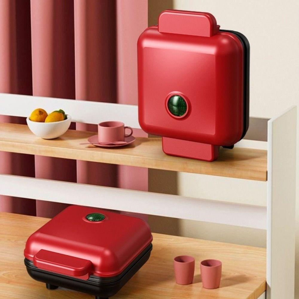 Non-Stick Waffle Donut Maker Quick Heating Donut Toaster Portable Donut Maker Apartment